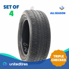 Set Of 4 Used 27555r20 Bfgoodrich Elite-force Ta Pursuit 117v - 7-932