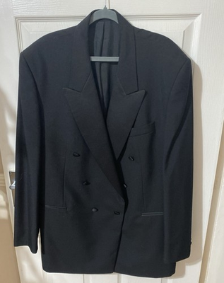 #ad Michael Stewart Men’s Dress Suit Evening Cruise Wedding JKT 46R TR 42R GBP 28.16