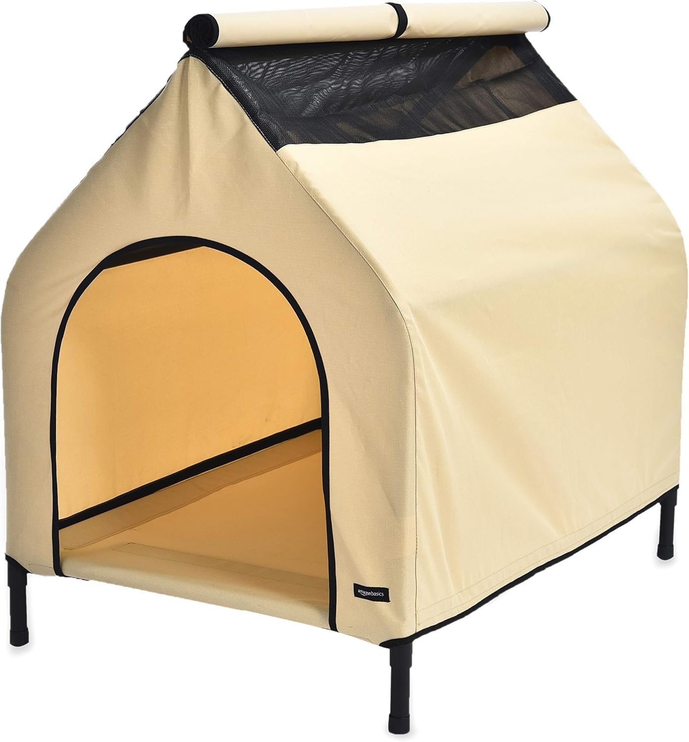 Letto Rialzato Cane Grande 130x83cm | Cuccia Estiva Khaki Robusta