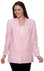 Baby Pink David Barry Blazer Womens Plus Size UK 20 Jacket