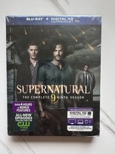 Supernatural Season 9 The Complete Ninth Season Blu-Ray SEALED NEW w/ Slipcover