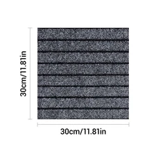 12/24/36X Self Adhesive Carpet Tiles Commercial Office Home Shop Retail Flooring