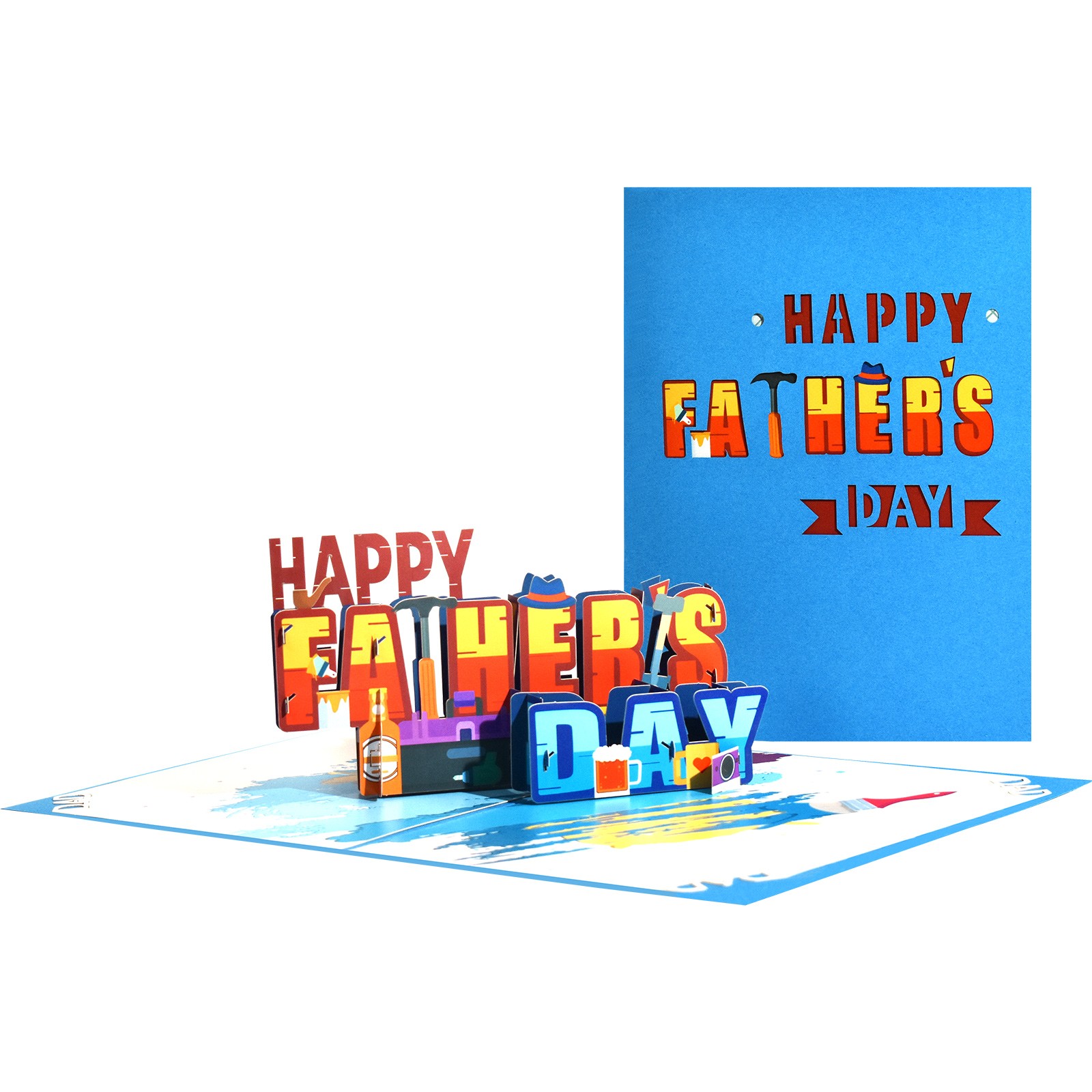  - Artist Dad Color Splash Fathers Day Pop-Up - Image 2