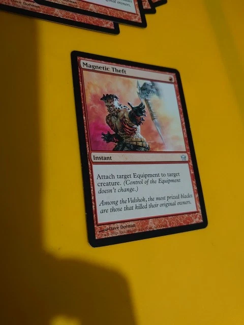 Magnetic Theft. Instant Fifth Dawn Magic the Gathering Card. - Image 3 of 4