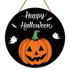 Halloween Door Decorations Cute 12 inches by 12 0.2 inches, black