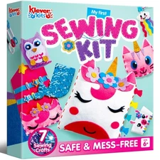 7 Sewing Projects- My First Kids Sewing Kit- Easy DIY Arts and Crafts of Unic...