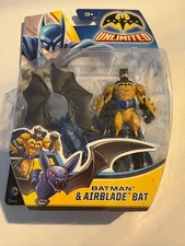 Batman & Airblade bat Mattel DC Comics toy NIB ~2014