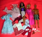 VTG Superstar Barbie Ken ERA Doll & Clothing Lot