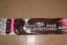  3-Pk Mayde Beauty Pre-Streched Braid SH011