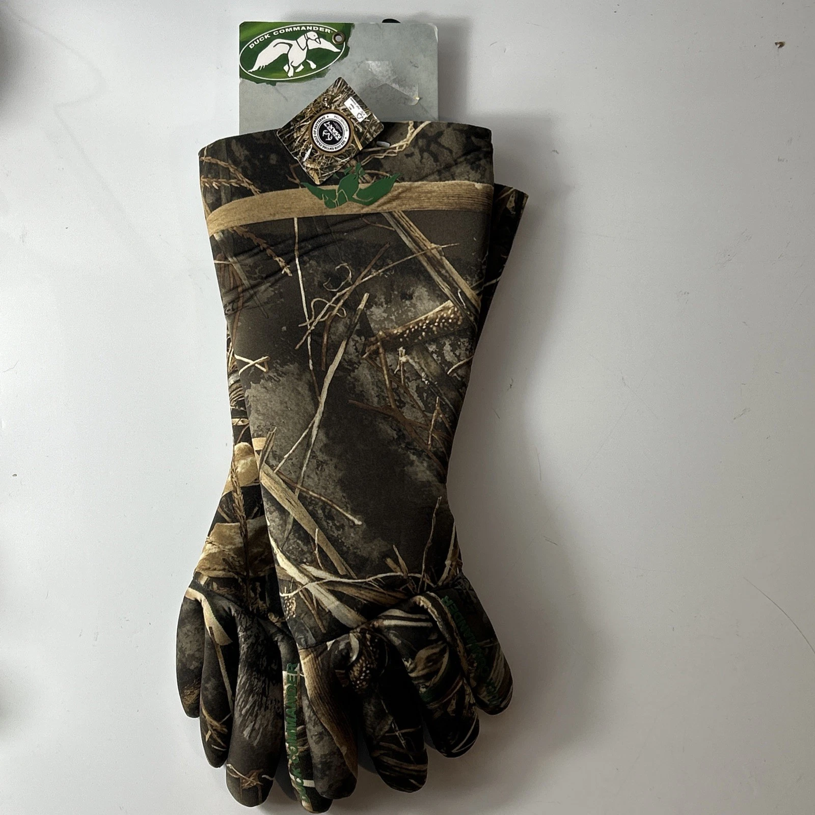 Duck Commander Men's Flare Realtree Max-7 Camo Glove