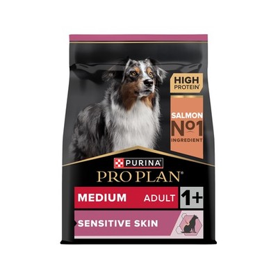 Purina Pro Plan Dog - Medium Adult - Sensitive Skin - Zalm - 2 x 14 kg