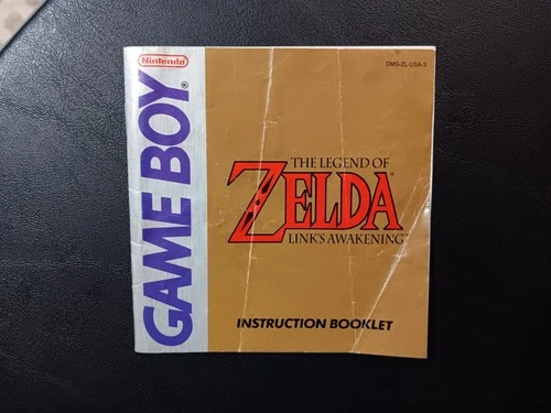 Zelda Links Awakening Video Game Manual Booklet Nintendo GameBoy VTG 1993
