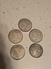 1921 morgan silver dollar lot of 5