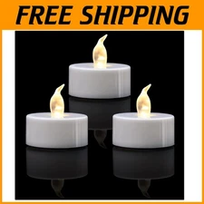 Flickering Flameless Tea Lights 400 Pack