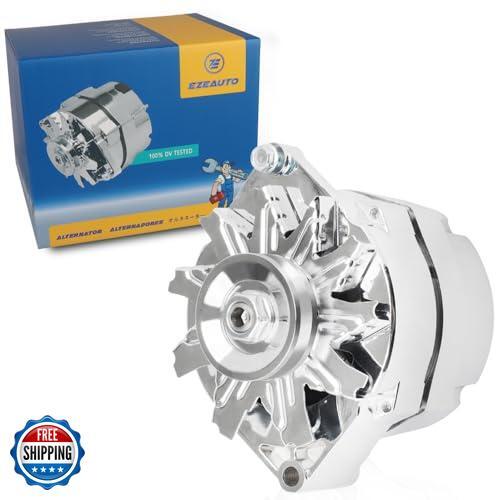 Nuevo Alternador Autoexcitante Cromo 1 Cable Alto Rendimiento 120Amp Repuesto para - Imagen 1 de 5