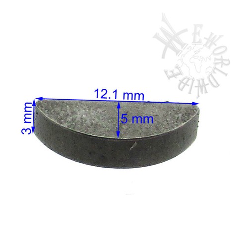 20x Woodruff Rocket Key For Chinese 47cc 49cc Mini Moto Dirt Pocket Bike - Imagen 2 de 6