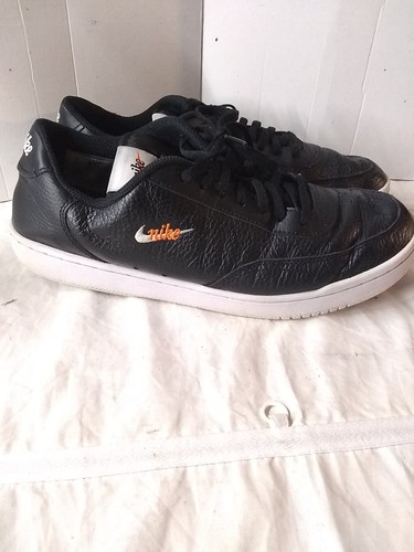 Nike Court Vintage Premium Leather Shoes SB Low Black CT1726-002 Sz 10 - Picture 2 of 6