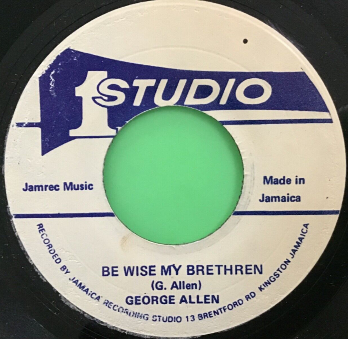 Studio one.Be wise brethren. Version. George Allen. | eBay
