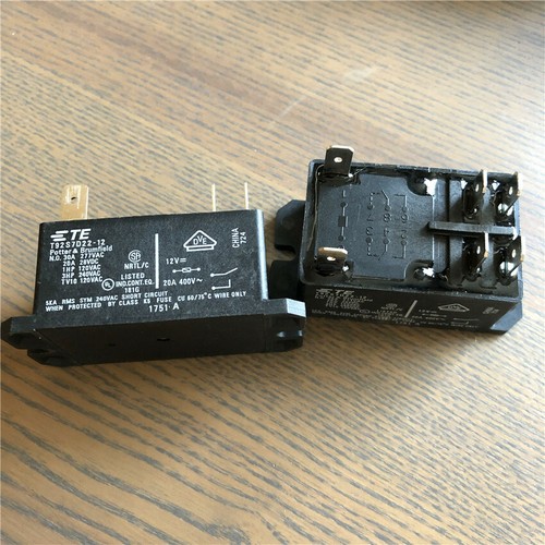 Tyco Electronics T92S7D22-12 Power Relay - 30A, 277VAC, 6-Pin, 12V Coil (1 Piece)-855455