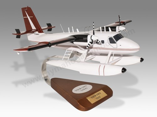 De Havilland DHC-6 Twin Otter Air Tindi Desk Wood Airplane New Model Small 1/72 - Picture 2 of 12