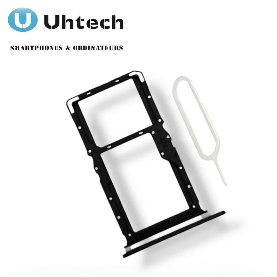 Tiroir sim pour Xiaomi Note 13 Pro 4G (Noir / Black) - Neuf - Photo 3/4