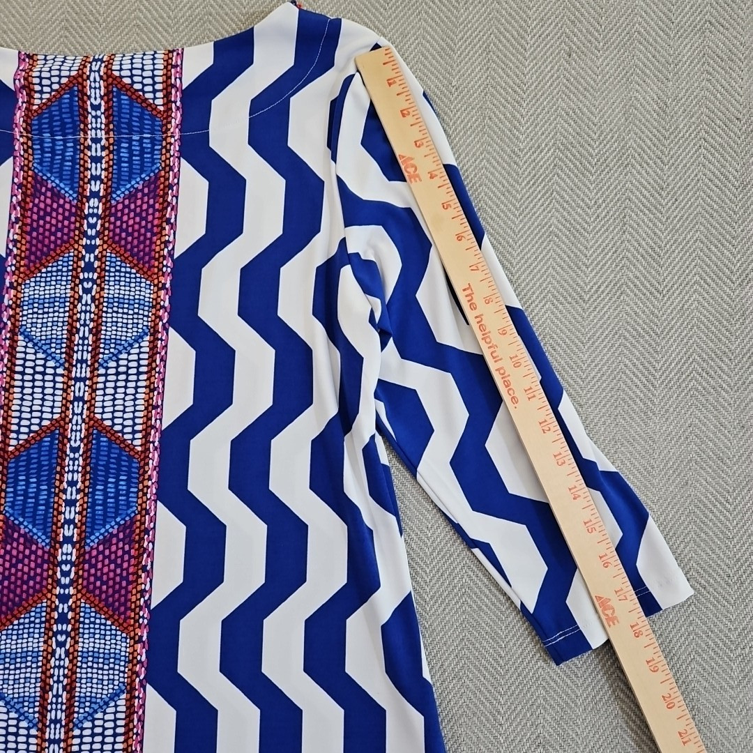 Ruby Rd. Pullover Top Women's Medium Beaded Blue … - image 11