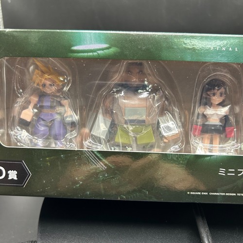 Final Fantasy VII Polygon Figure Set of 7 Square Enix Kuji Remake New - Picture 13 of 20