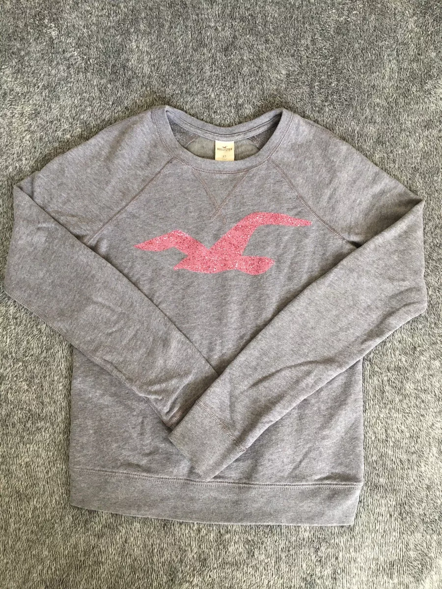 Grey hollister cheap jumper