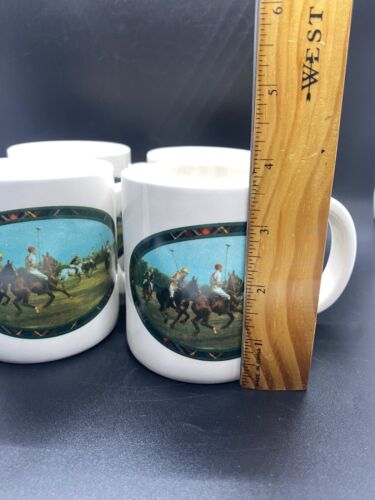 (4) RALPH LAUREN Kaffee Tee Becher Tasse Polo Ball Spiel 1978 Limited Edition - Bild 7 von 8