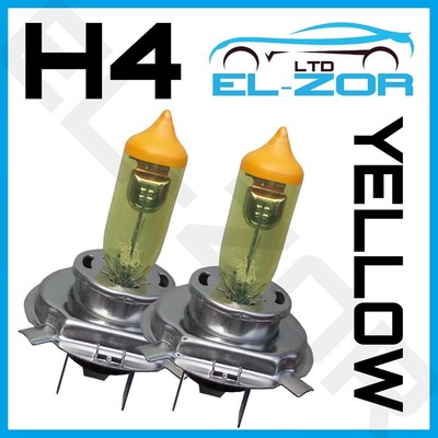 H11 Xenon Jaune Halogène 100w Ambre 711 Phare Hid Brouillard Feux Ampoules 12v