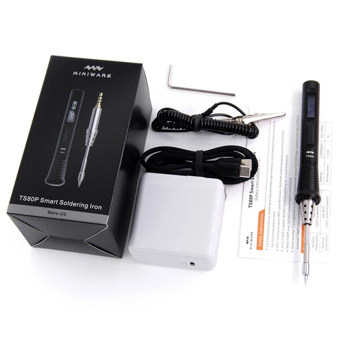 Miniware DSO TS80P Faster Smart Soldering Iron More US Kit Digit Station UK Plug