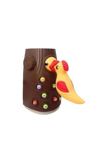 Juguete Montessori Pájaro Carpintero Magnético Atrapa Gusanos Pequeños Pájaros Alimentación Juego Juguetes - Imagen 8 de 10