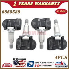 4PCS 6855539 TPMS Tire Pressure Monitor Sensor For BMW F20 3ER F30 4ER X5 TPM222