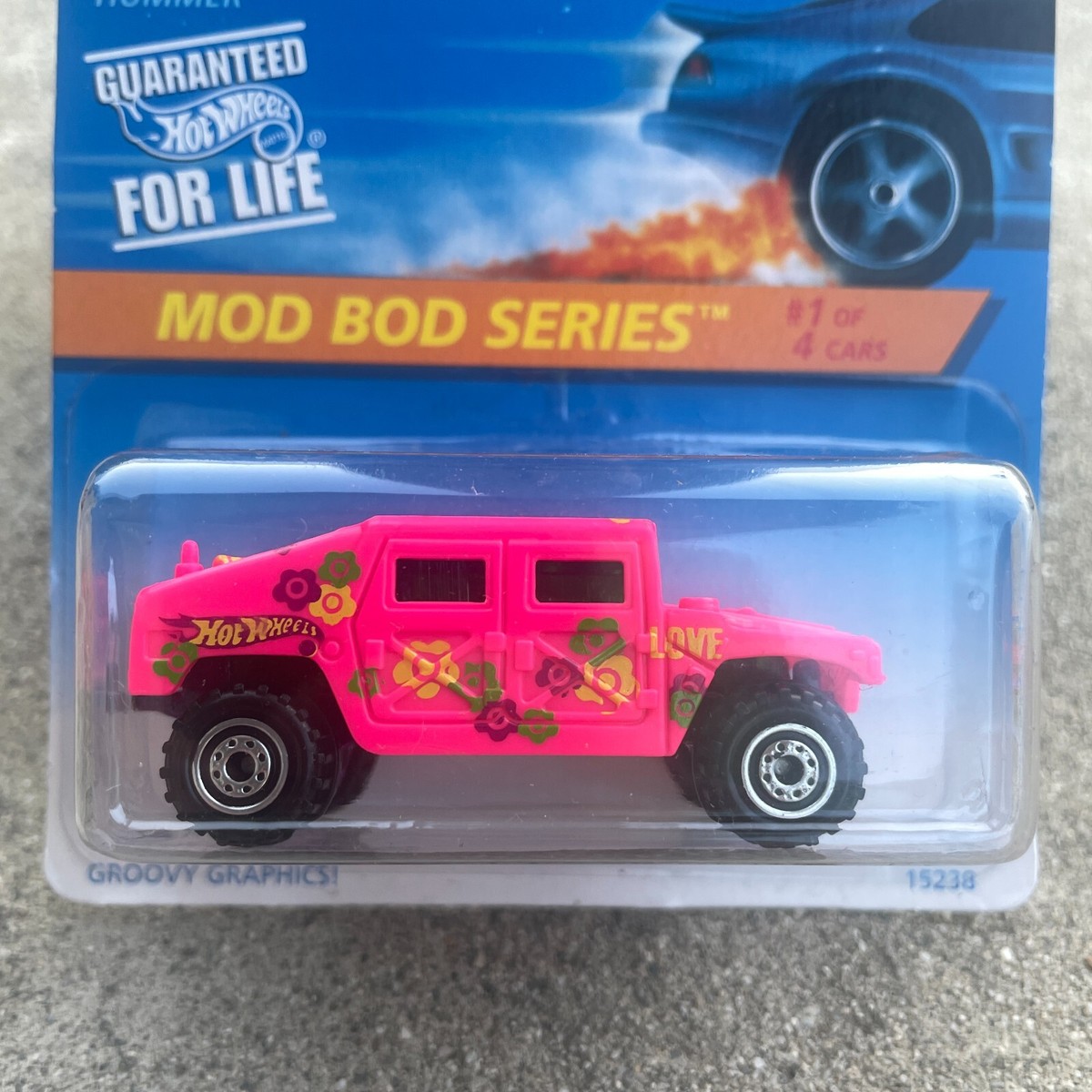 1996 Hot Wheels #396 Mod Bod Series #1 Hummer Pink | eBay