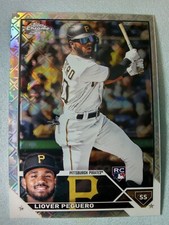 2023 Topps Chrome Logofractor Edition - #72 Liover Peguero (RC)