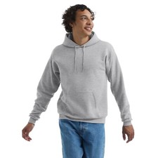 Hanes Men's EcoSmart Fleece Hoodie Medium Grey