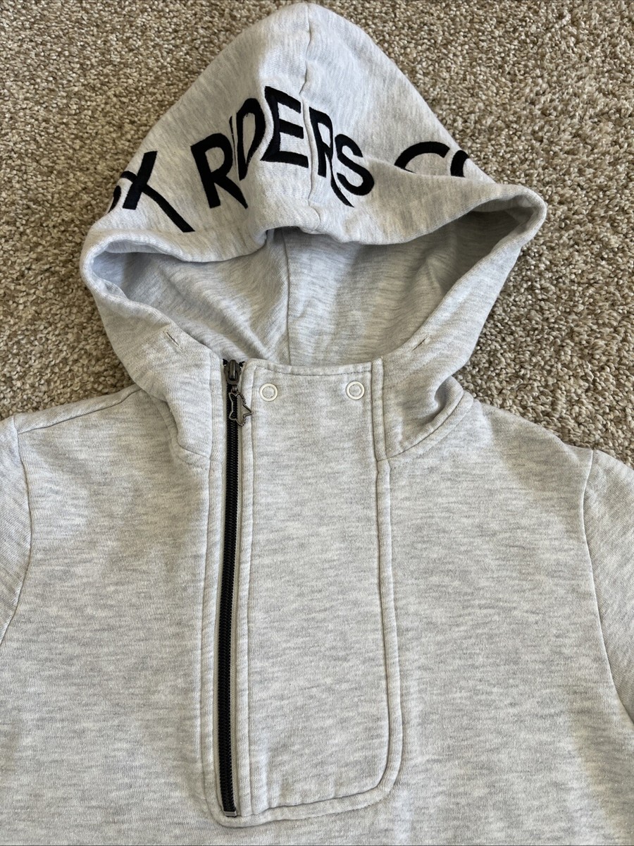 VTG Women's Fox Racing Co Riders Hoodie 1/4 Zip Medium Motocross