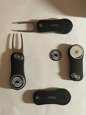 (1) Pitchfix Golf Switchblade Divot Tool Hybrid 2.0 & Odyssey 1" Golf Marker