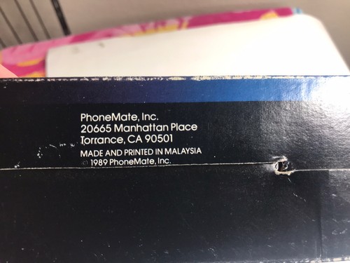 VTG PHONEMATE "Adam" CYFROWA SEKRETARKA I ZAAWANSOWANY TELEFON Telefon NOWY - Zdjęcie 11 z 11