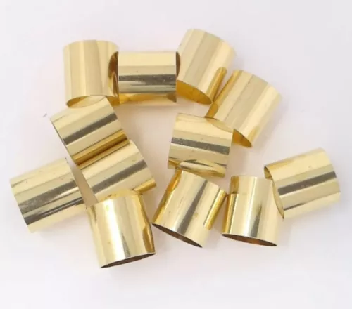 True Custom Shop® Brass Split Potentiometer to Solid Shaft Adapter Bushings 12pk