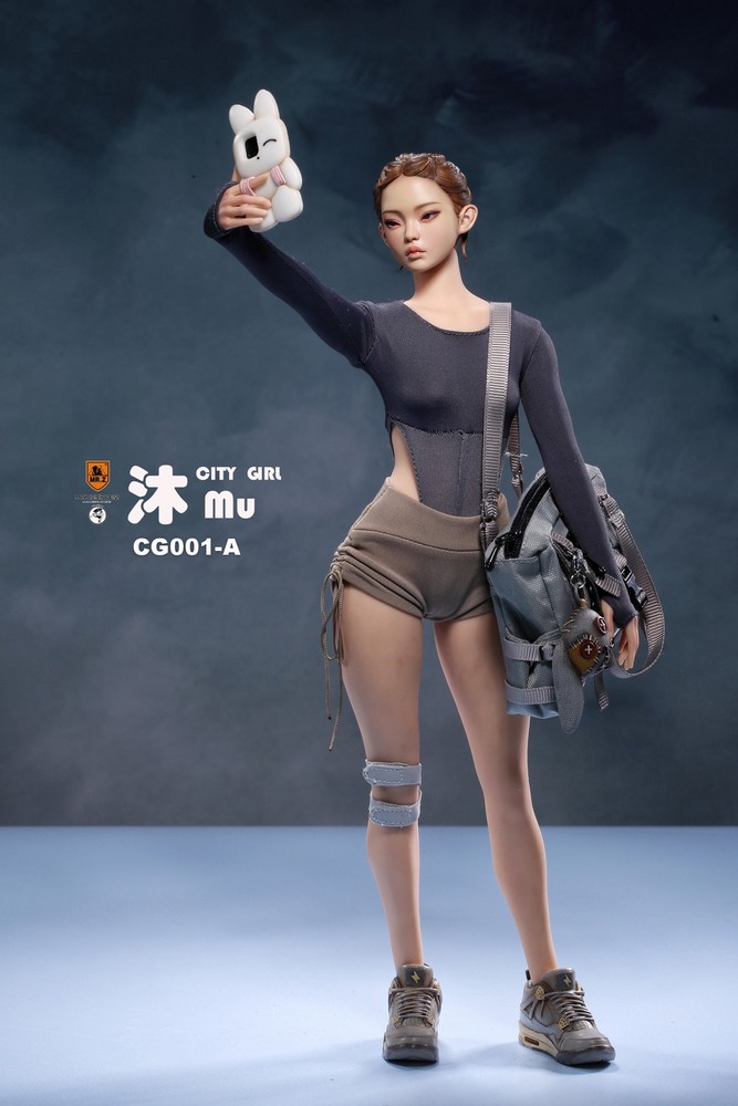 1/6 Mr.Z Model Studio CG001 City Girl Mu/Bing Female Action Figure