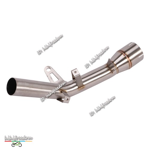 Sistema de escape de motocicleta tubo medio tubo de enlace medio para Kawasaki Z900RS 2018-23 - Imagen 2 de 6