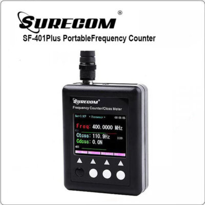 SURECOM SF-401Plus Frequency Counter Meter for Digital Radio CTCSS/DCS Decoder