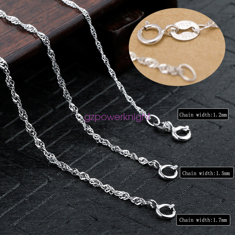 1.5mm Sterling Cable Chains - 16 1.5mm Sterling Cable Chains - 16