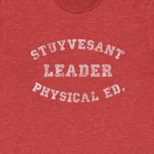 STUYVESANT LEADER PHYSICAL ED "Vintage Look" 50/50 Blend Gym T-Shirt - beastie