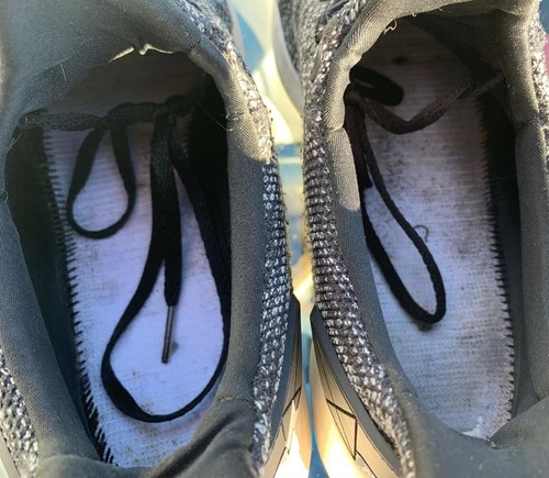 ADIDAS Cloudfoam Running Gray Black Breathable Light Athletic Shoes 11 ❤️sj17j16 - Picture 11 of 12