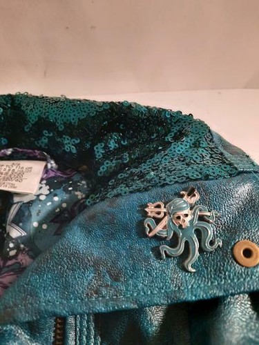 Disney Girl's Jacket Size 5/6 Blue/Green - Picture 5 of 6