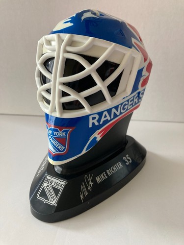 Mini masque de gardien McDonald's LNH 1996 MIKE RICHTER NEW YORK RANGERS