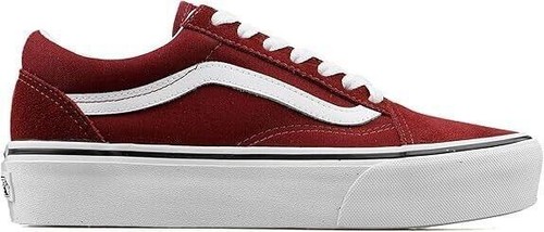 VANS Old Skool Stacked Tumbled Leather Low Platform Purple  display picture 2