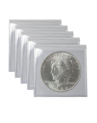 1924/1925 Silver Peace Dollar BU Lot of 5 S$1